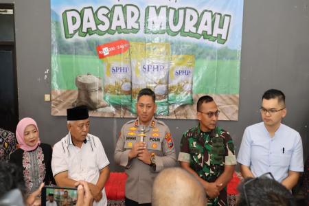 Polres Malang Gelontor 43 Ton Beras SP