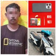Satresnarkoba Polres Sumenep Berhasil Amankan Warga Desa Gadu Timur Yang Diduga Edarkan Sabu