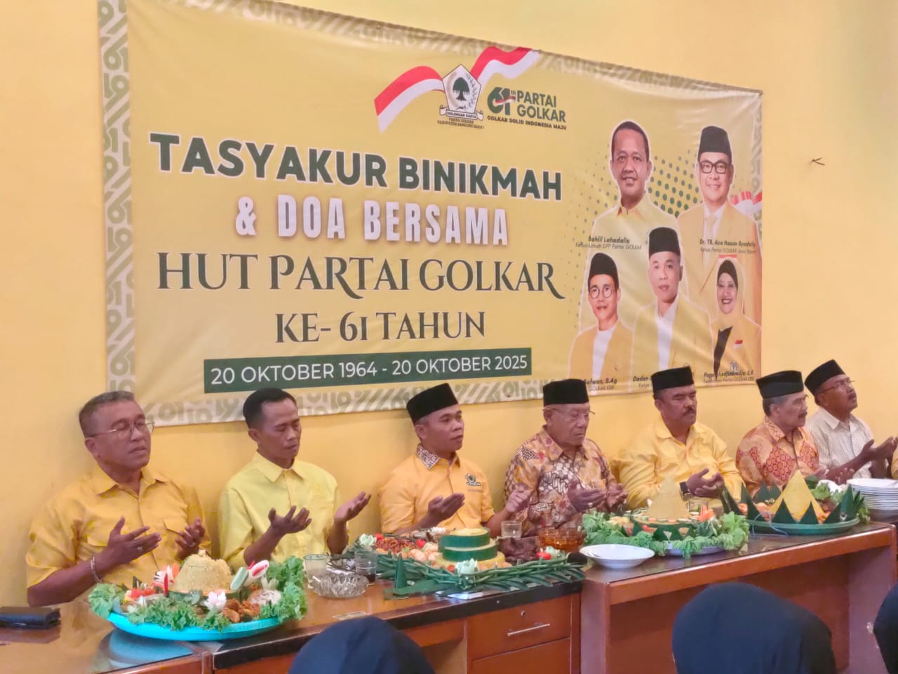 DPD Golkar Bandung Barat Gelar Serangkaian Kegiatan Solidaritas Sosial dalam Rangka HUT ke-61