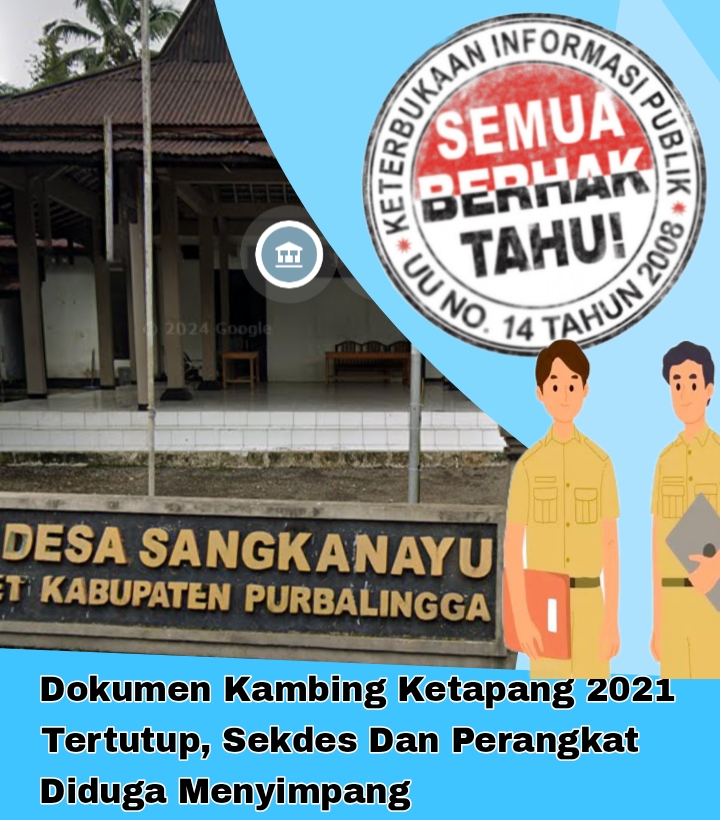 Sekdes Sangkanayu Tolak Buka Dokumen Kambing Ketapang 2021, Diduga Tutupi Kejanggalan Anggaran